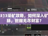 313采礦攻略，如何深入礦脈，挖掘無盡財富？