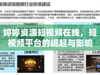 婷婷資源短視頻在線，短視頻平臺(tái)的崛起與影響