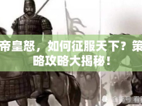 帝皇怒，如何征服天下？策略攻略大揭秘！