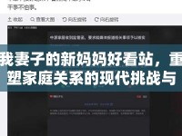 我妻子的新媽媽好看站，重塑家庭關(guān)系的現(xiàn)代挑戰(zhàn)與機遇