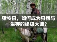獵物日，如何成為狩獵與生存的終極大師？