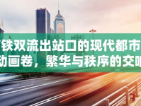 高鐵雙流出站口的現(xiàn)代都市流動畫卷，繁華與秩序的交響