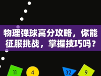 物理彈球高分攻略，你能征服挑戰(zhàn)，掌握技巧嗎？