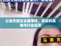 公會(huì)開(kāi)除女主播事件，背后的真相與行業(yè)反思