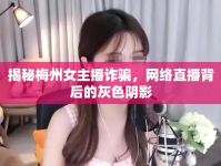 揭秘梅州女主播詐騙，網(wǎng)絡直播背后的灰色陰影