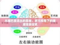 從嘴巴里流出的奧秘，多元視角下的唾液現(xiàn)象探索