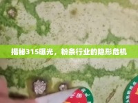 揭秘315曝光，粉條行業(yè)的隱形危機(jī)