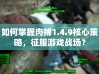 如何掌握肉搏1.4.9核心策略，征服游戲戰(zhàn)場？