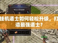 掛機(jī)道士如何輕松升級(jí)，打造最強(qiáng)道士？