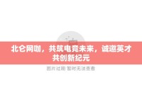 北侖網(wǎng)咖，共筑電競未來，誠邀英才共創(chuàng)新紀元