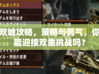雙城攻略，策略與勇氣，你能迎接雙重挑戰(zhàn)嗎？