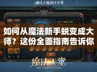 如何從魔法新手蛻變成大師？這份全面指南告訴你！