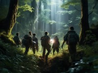 手游荒野求生，林中暗流，你敢來探險嗎？
