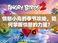 憤怒小鳥(niǎo)的季節(jié)攻略，如何掌握憤怒的力量？