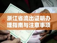 浙江省流出證明辦理指南與注意事項