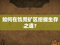 如何在饑荒礦區(qū)挖掘生存之道？