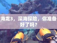 海龍3，深海探險(xiǎn)，你準(zhǔn)備好了嗎？