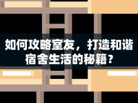 如何攻略室友，打造和諧宿舍生活的秘籍？
