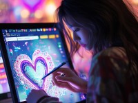 是誰(shuí)在倩女幽魂手游留言板，偷偷為你畫(huà)下這顆心？