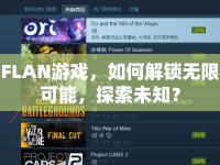 FLAN游戲，如何解鎖無限可能，探索未知？