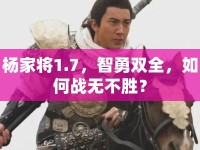 楊家將1.7，智勇雙全，如何戰(zhàn)無不勝？