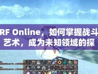 RF Online，如何掌握戰(zhàn)斗藝術(shù)，成為未知領(lǐng)域的探索者？