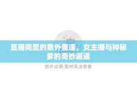 直播間里的意外重逢，女主播與神秘爹的奇妙邂逅