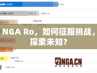 NGA Ro，如何征服挑戰(zhàn)，探索未知？