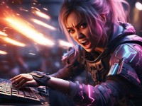 CSGO暴躁姐姐神操作你見過如此瘋狂的游戲瞬間嗎？