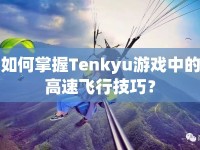 如何掌握Tenkyu游戲中的高速飛行技巧？
