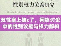 雙性皇上被c了，網(wǎng)絡(luò)討論中的性別議題與權(quán)力解構(gòu)