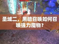 圣域二，黑暗召喚如何召喚強(qiáng)力魔物？
