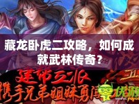 藏龍臥虎二攻略，如何成就武林傳奇？