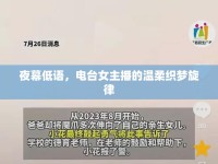 夜幕低語，電臺(tái)女主播的溫柔織夢(mèng)旋律