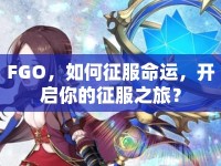 FGO，如何征服命運(yùn)，開啟你的征服之旅？