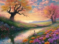 春花秋月，自然之美與人生哲思