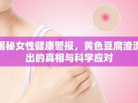 揭秘女性健康警報，黃色豆腐渣流出的真相與科學應對