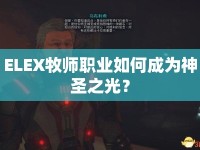 ELEX牧師職業(yè)如何成為神圣之光？