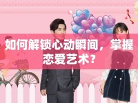 如何解鎖心動瞬間，掌握戀愛藝術(shù)？