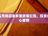 周五市場迎來多重政策紅包，投資者信心重燃