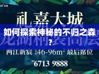 如何探索神秘的不歸之森？