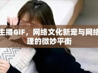 女主播GIF，網(wǎng)絡(luò)文化新寵與網(wǎng)絡(luò)倫理的微妙平衡