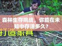 森林生存挑戰(zhàn)，你能在未知中存活多久？