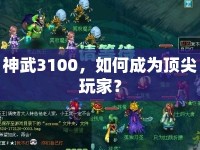 神武3100，如何成為頂尖玩家？