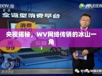 央視揭秘，WV網(wǎng)絡(luò)傳銷(xiāo)的冰山一角