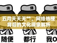 五月天天天艸，網(wǎng)絡(luò)熱梗背后的文化現(xiàn)象解析