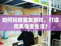 如何玩轉室友游戲，打造完美宿舍生活？