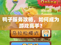 鴨子服務(wù)攻略，如何成為游戲高手？