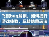 飛賊bug解鎖，如何提升游戲體驗(yàn)，玩轉(zhuǎn)隱藏玩法？
