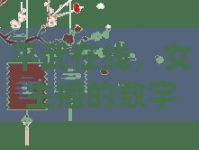 平武在線，女主播的數(shù)字舞臺與心靈之旅